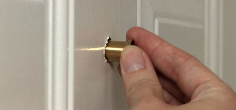 peephole door repair in Stuart